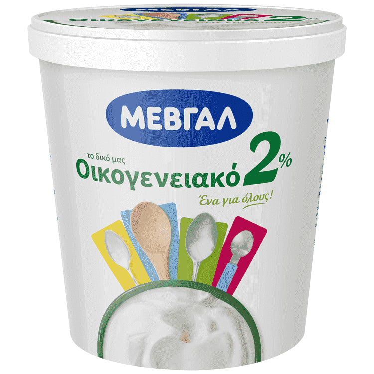 Μεβγάλ Επιδόρπιο Γιαουρτιού Το Δικό Μας Οικογενειακό 2% 1kg