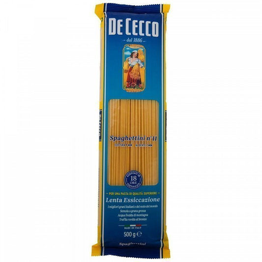 De Cecco Spaggetini No 11 500gr