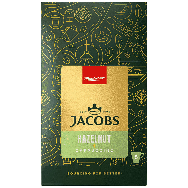 Jacobs Καφές Cappuccino Hazelnut 142gr
