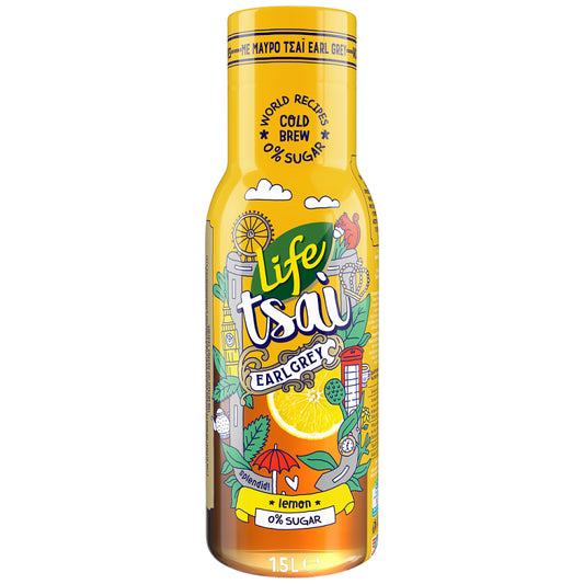 Life Τσάι Earl Grey Λεμόνι 1,5lt