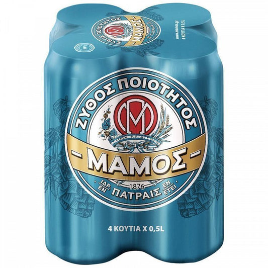 Μάμος Μπύρα Pilsner Κουτί 4x500ml
