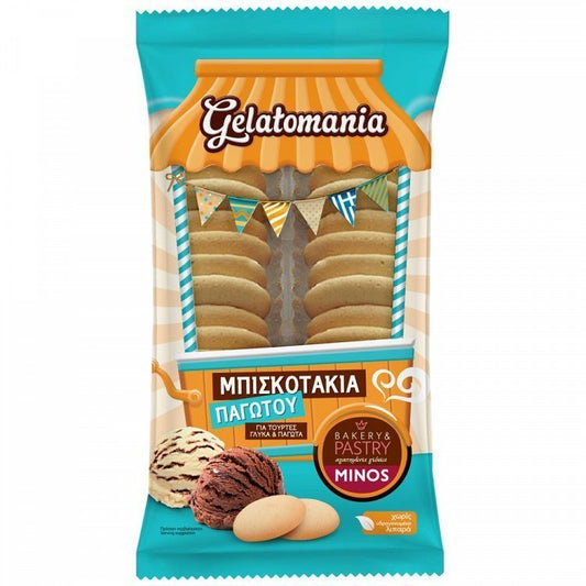 Gelatomania Μπισκότα Παγωτού 200gr