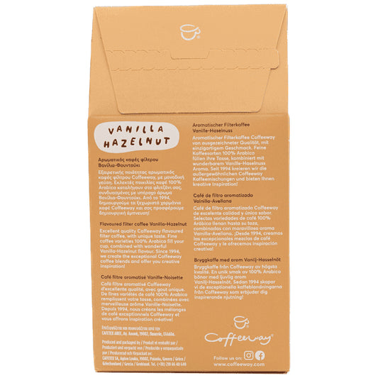 Coffeeway Καφές Φίλτρου Vanilla Hazelnut 200gr