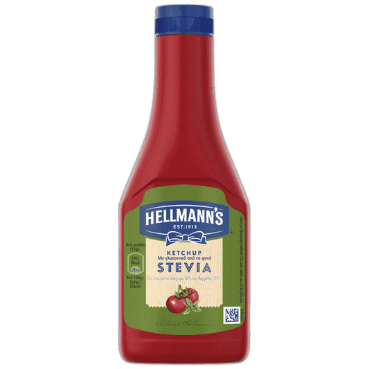 Hellmann's Κετσαπ Στέβια 520gr