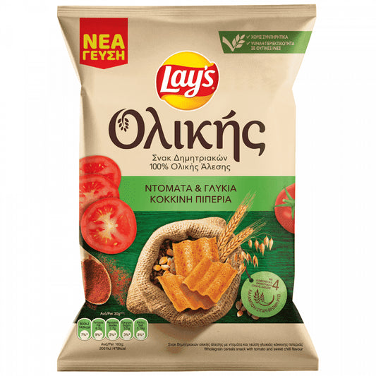 Lay's Σνακ Ολικής Ντομάτα & Πιπεριά 95g