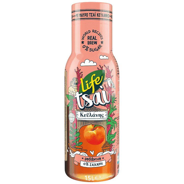 Life Τσάι Κευλάνης Ροδάκινο 1,5lt
