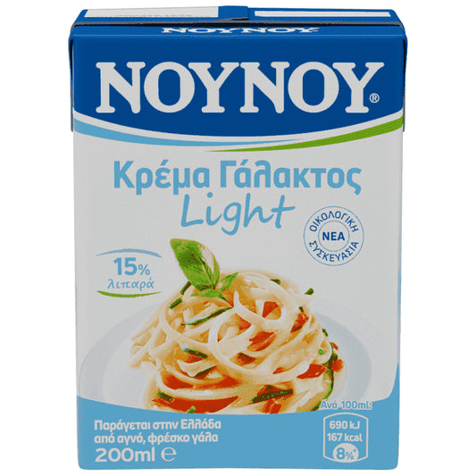 ΝΟΥΝΟΥ Κρέμα Γάλακτος Light 200ml