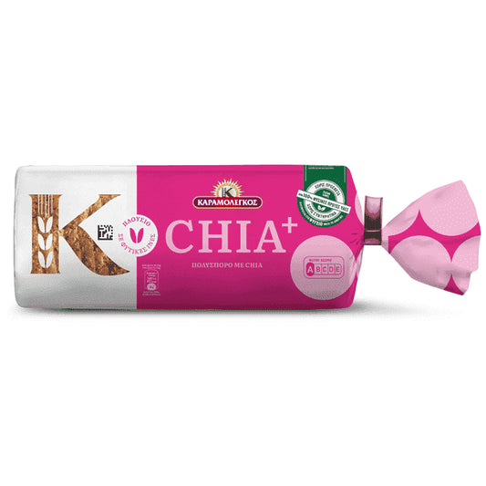 Καραμολέγκος Πολύσπορο Με Chia+ Ψωμί Για Τόστ 500gr