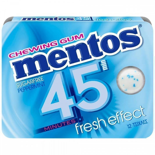 Mentos 45 Minutes Peppermint Τσίχλες 18gr