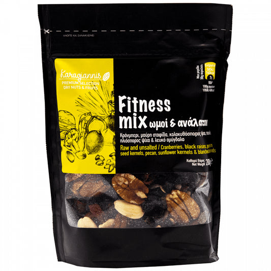 Premium Fitness Mix Ξηροί Καρποί Ωμοί & Ανάλατοι