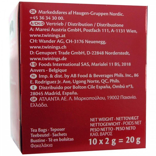 Twinings Τσάι English Breakfast 10x2gr
