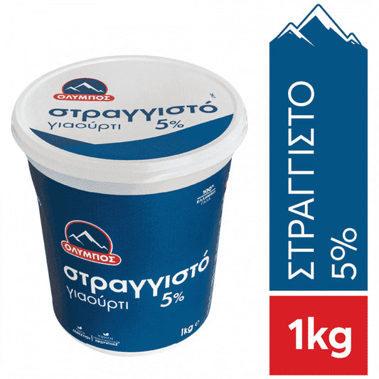 Όλυμπος Γιαούρτι Στραγγιστό 5% Λιπαρά 1kg