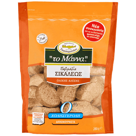 Το Μάννα Παξιμάδι Σικάλης 280gr