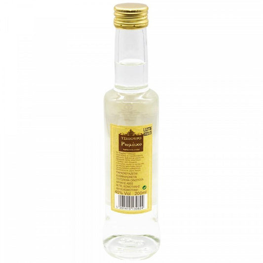 Ρωμέικο Τσίπουρο Χωρίς Γλυκάνισο 200ml