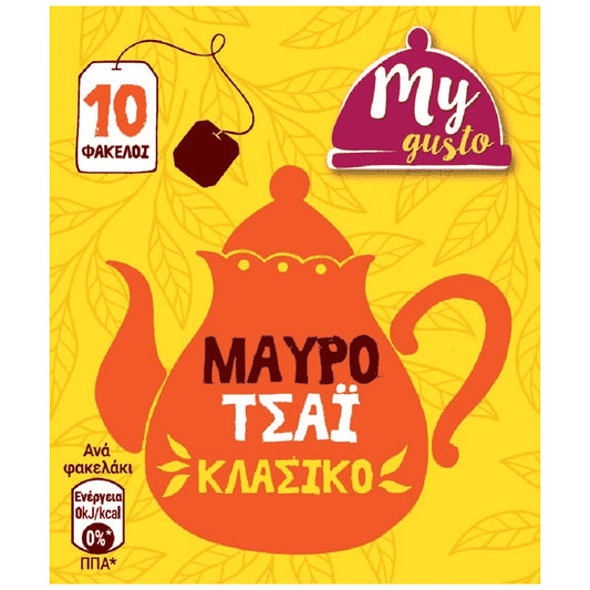 My Gusto Μαύρο Τσάι 10 φακελάκια