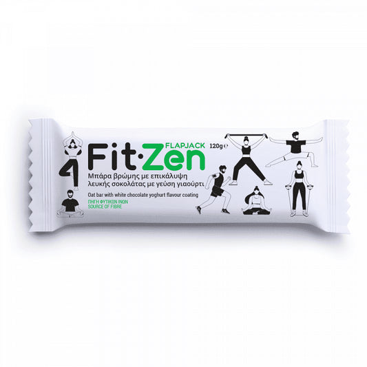 Fit Zen Flap Jack Μπάρα Βρώμης Με Επικάλυψη Γιαούρτι 120gr