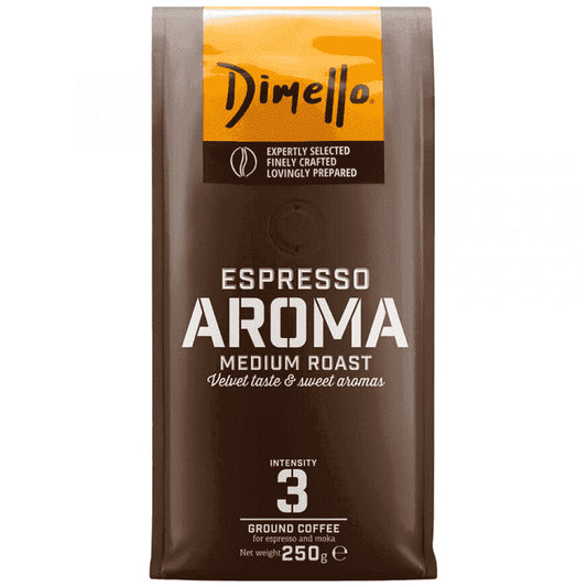 Dimello Καφές Espresso Aroma Ground Αλεσμένος 250gr