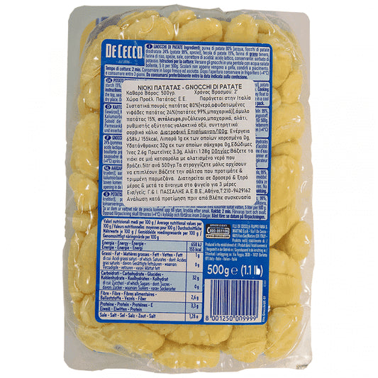 De Cecco Nioki Από Πατάτα 500gr