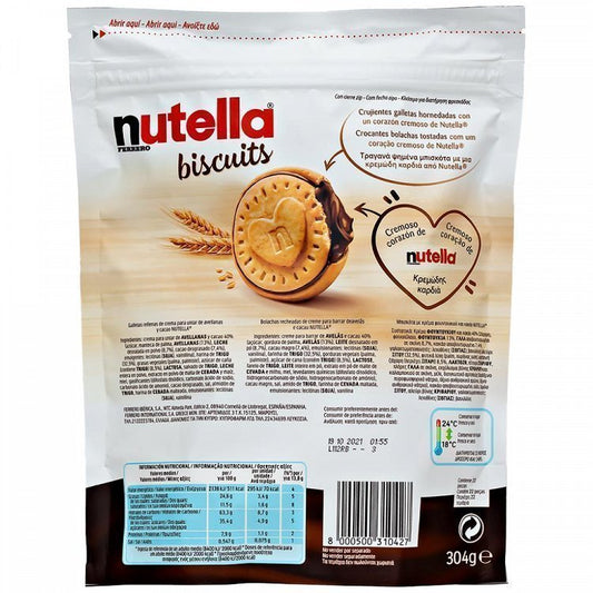 Ferrero Nutella Biscuits 304gr