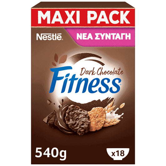 Nestle Fitness Δημητριακά Dark Chocolate 540gr