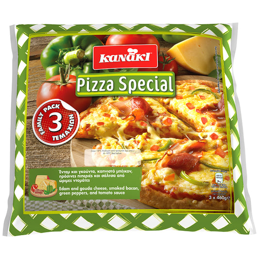 Kanaki Pizza Special (3 τεμάχια) 1380gr