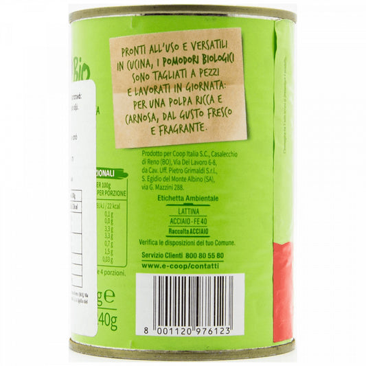 Vivi Verde Τομάτα Τριμμένη Bio 400gr στ. βάρος 240gr