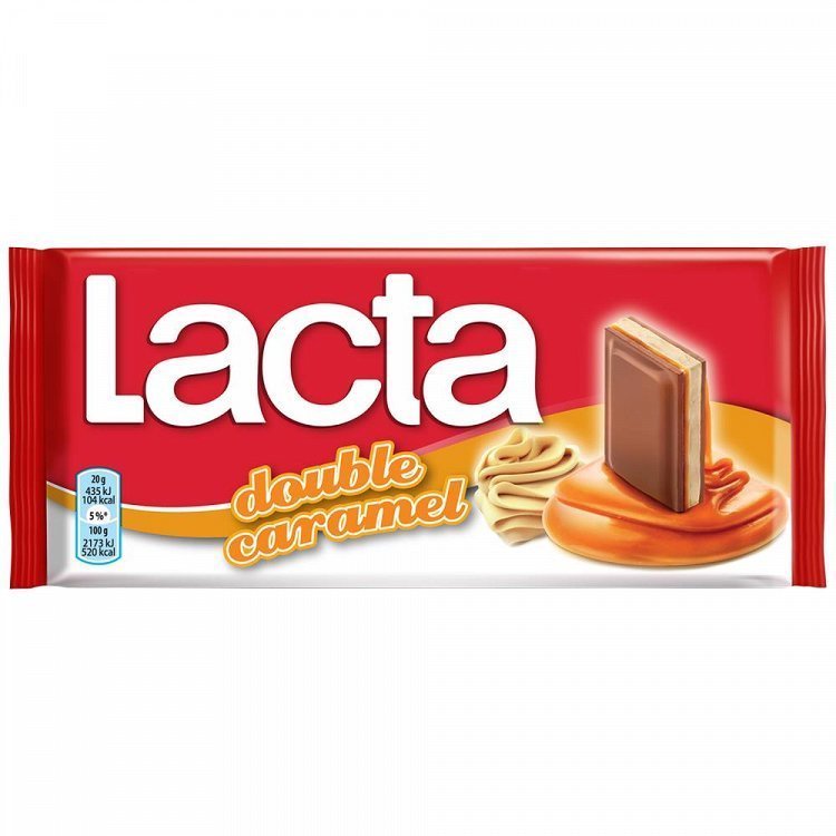 Lacta Σοκολάτα Κρέμα Καραμέλα 100gr