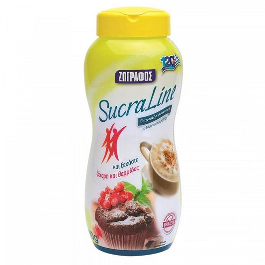 Ζωγράφος Γλυκαντική Σκόνη Sucra Line 90gr