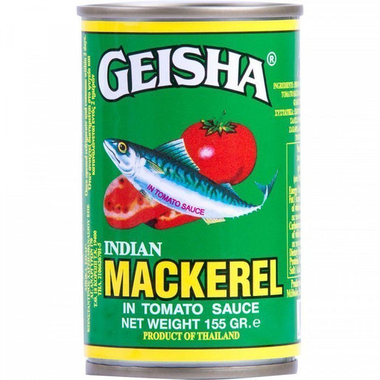 Geisha Σκουμπρί Σε Σάλτσα Τομάτας 155gr