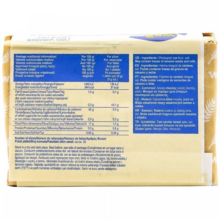 Wasa Φρυγανιές Delikates 270gr