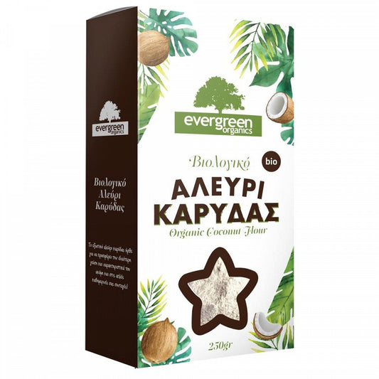 Evergreen Αλεύρι Καρύδας Bio 250gr