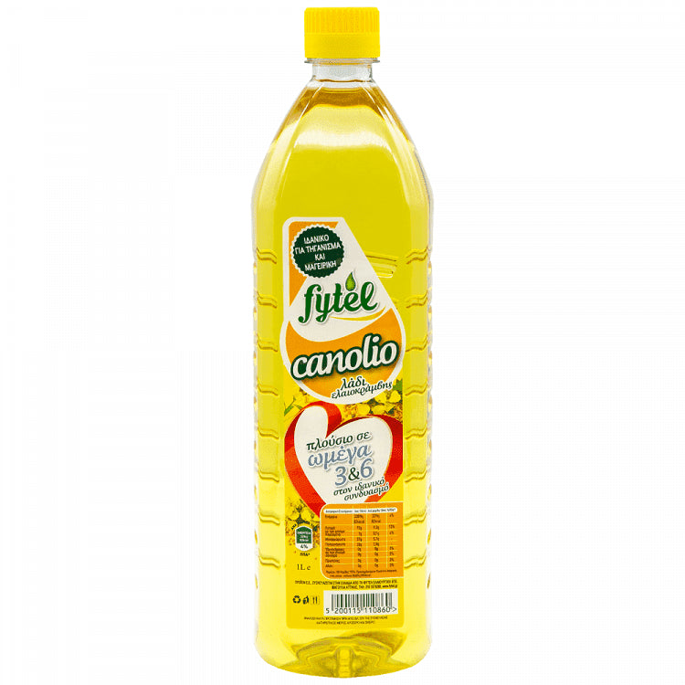 Fytel Canolio Λάδι Ελαιοκράμβης 1 lt