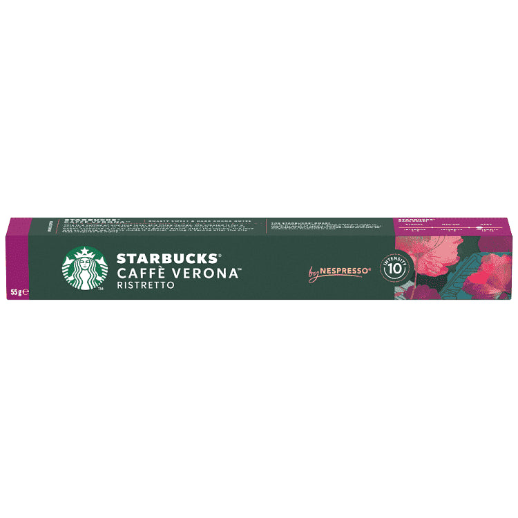 Starbucks Espresso Caffe Verona Κάψουλες Συμβατές Με Μηχανές Nespresso* 55gr