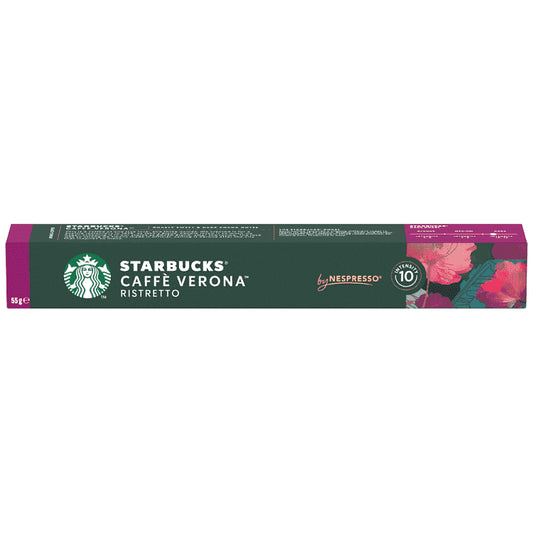 Starbucks Espresso Caffe Verona Κάψουλες Συμβατές Με Μηχανές Nespresso* 55gr
