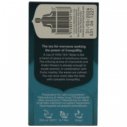Yogi Τσάι Bio Calming Relax 30,6gr