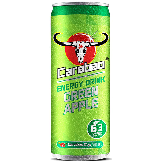 Carabao Energy Drink Πράσινο Μήλο 330ml