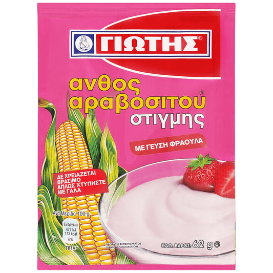 Γιώτης Άνθος Αραβοσίτου Φράουλα Στιγμής 62gr