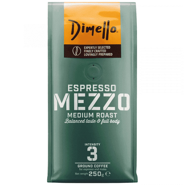 Dimello Καφές Espresso Mezzo Αλεσμένος 250gr