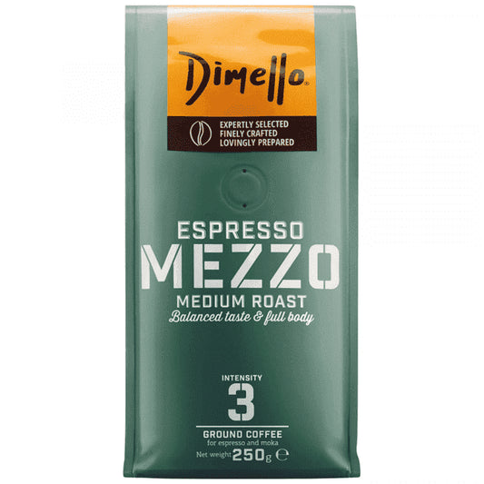 Dimello Καφές Espresso Mezzo Αλεσμένος 250gr