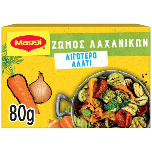 Maggi Ζωμός Λαχανικών Λιγότερο Αλάτι 4lt