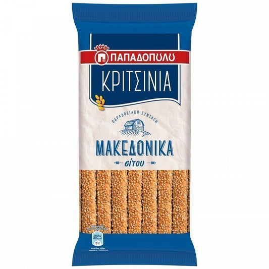 Παπαδοπούλου Κριτσίνια Μακεδονικά Σίτου 200gr