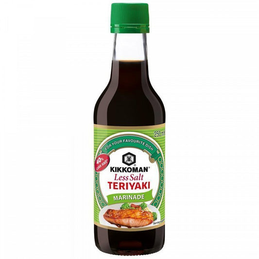 Kikkoman Teriyaki Marinade Less Salt 250ml