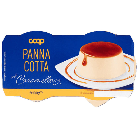 Coop Panna Cotta Με Καραμέλα 100gr