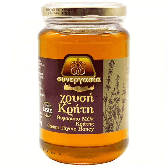 Συνεργασία Χρυσή Κρήτη Θυμαρίσιο Μέλι 450gr