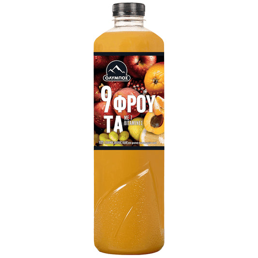 Όλυμπος Φυσικός Χυμός 9 Φρούτα 1,5lt