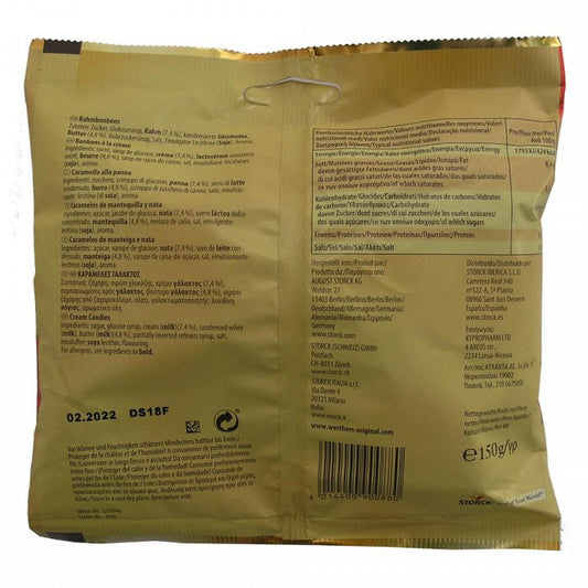 Werther's Καραμέλες Φάκελος 150gr