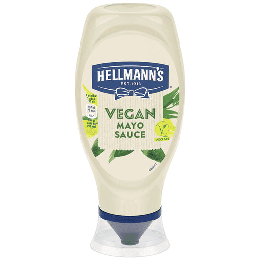 Hellmann's Vegan Μαγιονέζα Top Down 430ml