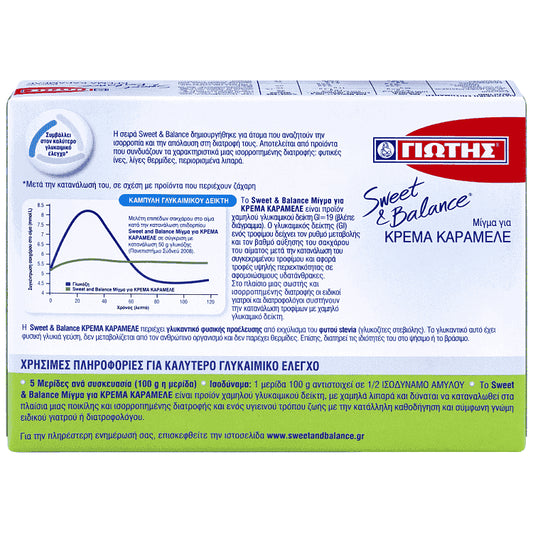 Γιώτης Sweet & Balance Κρέμα Καραμελέ 114gr