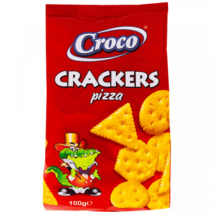 Croco Κρακεράκια Αλμυρά Πίτσα 100gr
