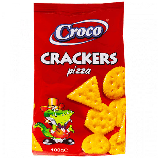 Croco Κρακεράκια Αλμυρά Πίτσα 100gr